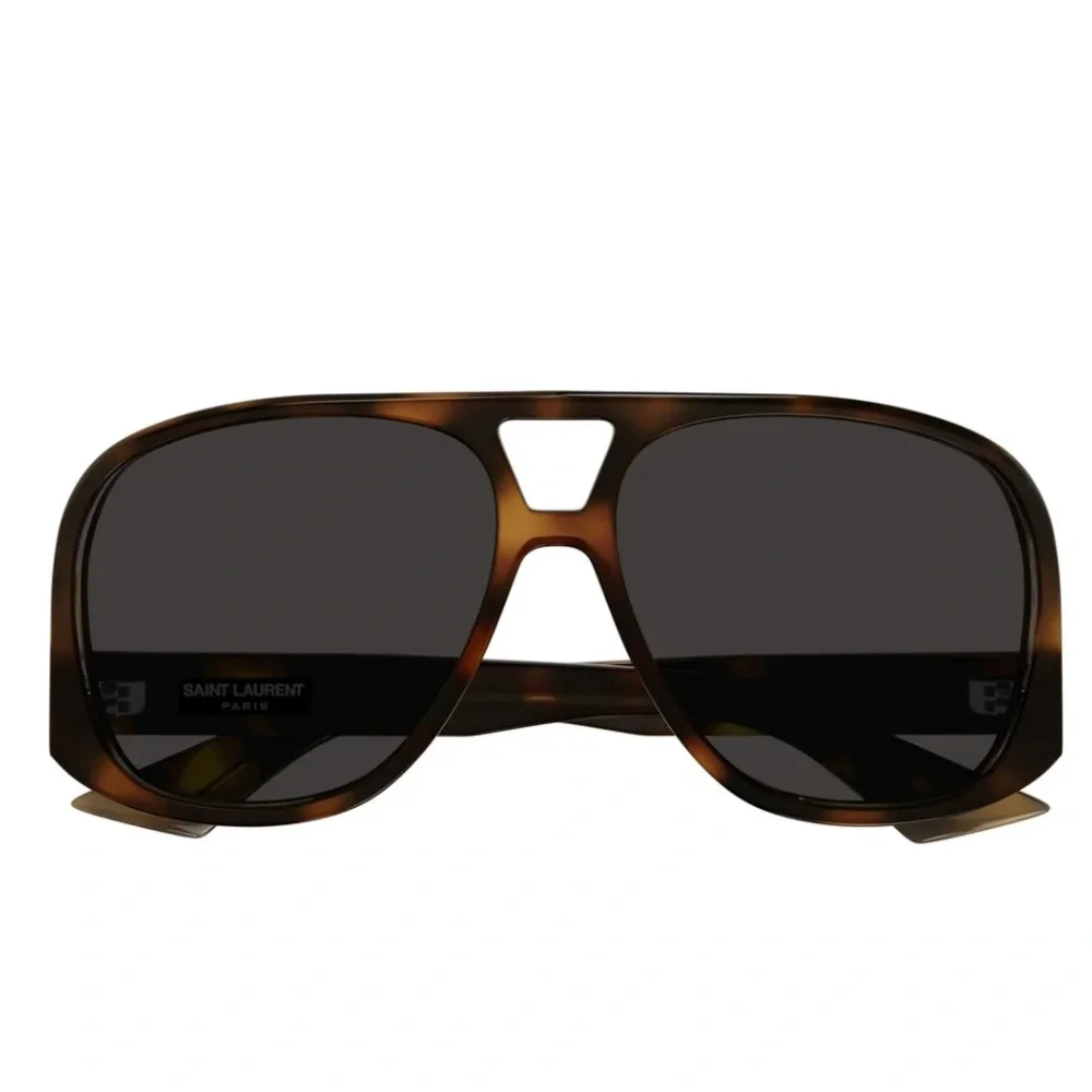 Saint Laurent glasses in tortoiseshell - Picture 1 of 5